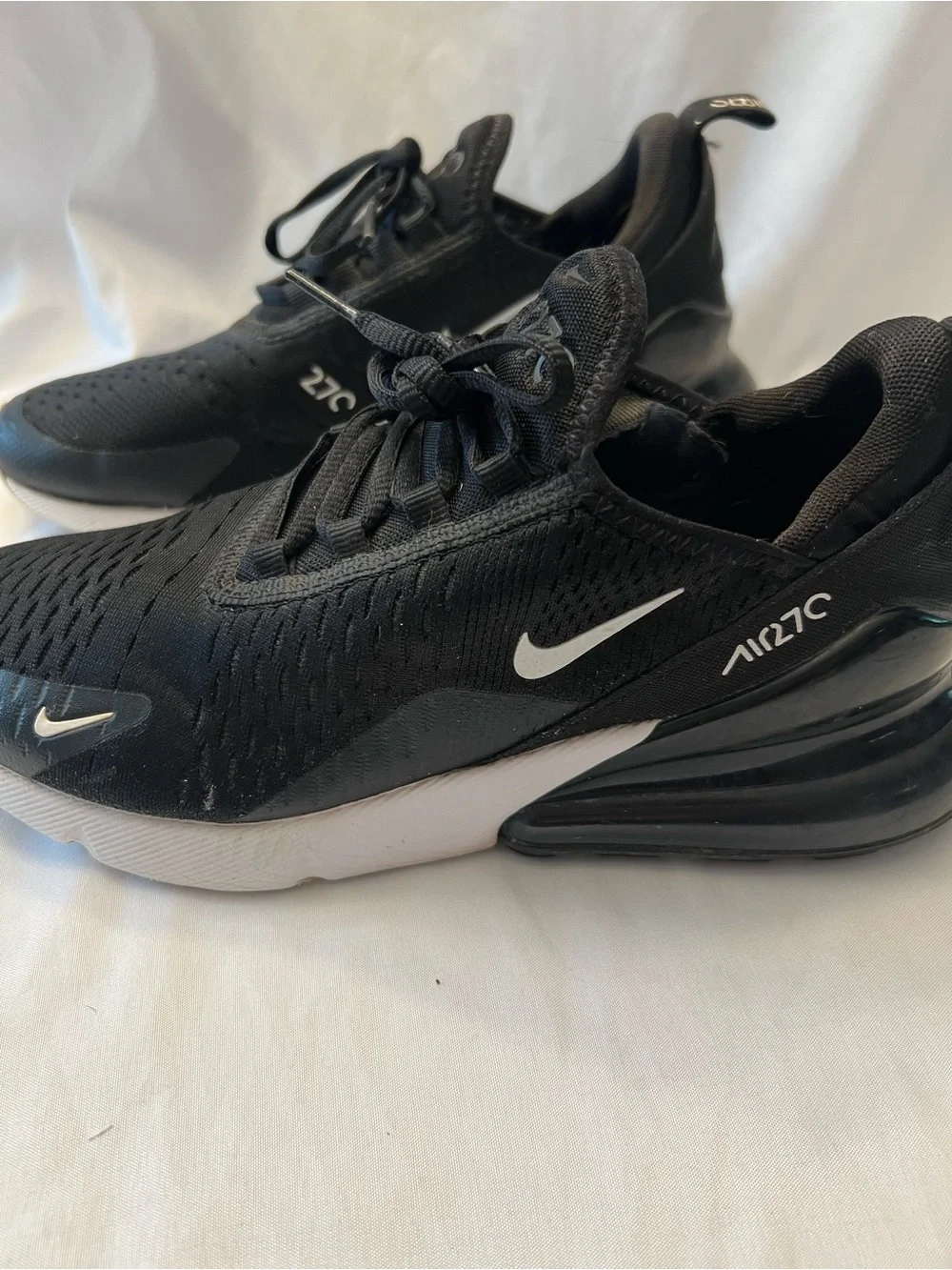 Nike Black/White Air Max 270  Men's Sneaker
